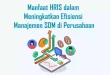 Meningkatkan Efisiensi Dalam Pengelolaan Sdm